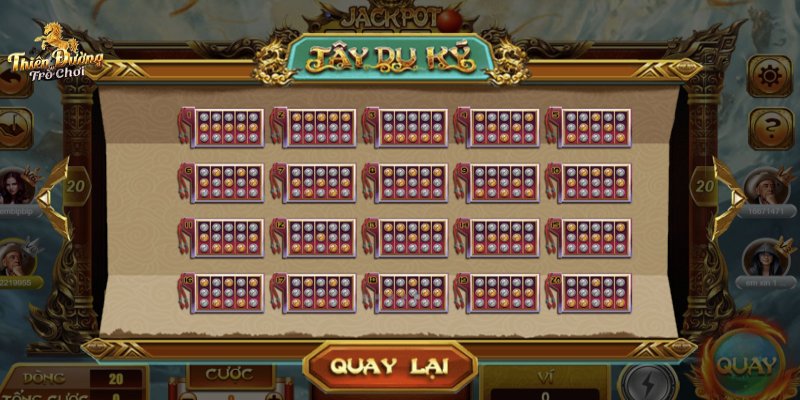 Luật quay hũ cơ bản trong game Tây Du Ký