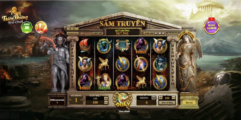 Nổ hũ Sấm Truyền - Game được yêu thích tại TDTC