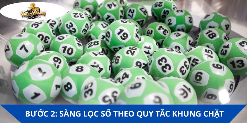 sàng lọc số theo quy tắc khung chặt