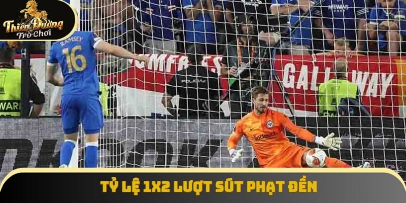 Tỷ lệ 1x2 lượt sút phạt đền
